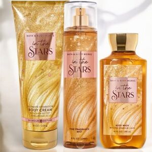 Bath & Body Works In The Stars Body Care Set of 3pc. New
